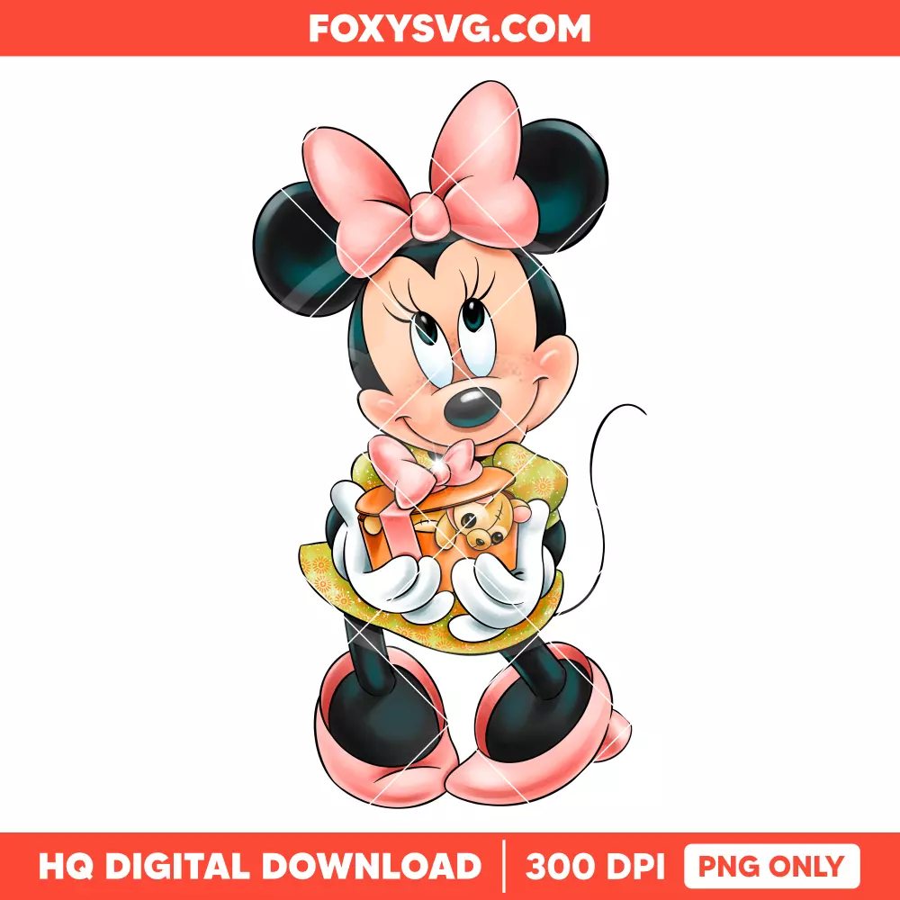 Minnie Mouse Birthday PNG, Happy Birthday PNG, Disney PNG, Sublimation PNG