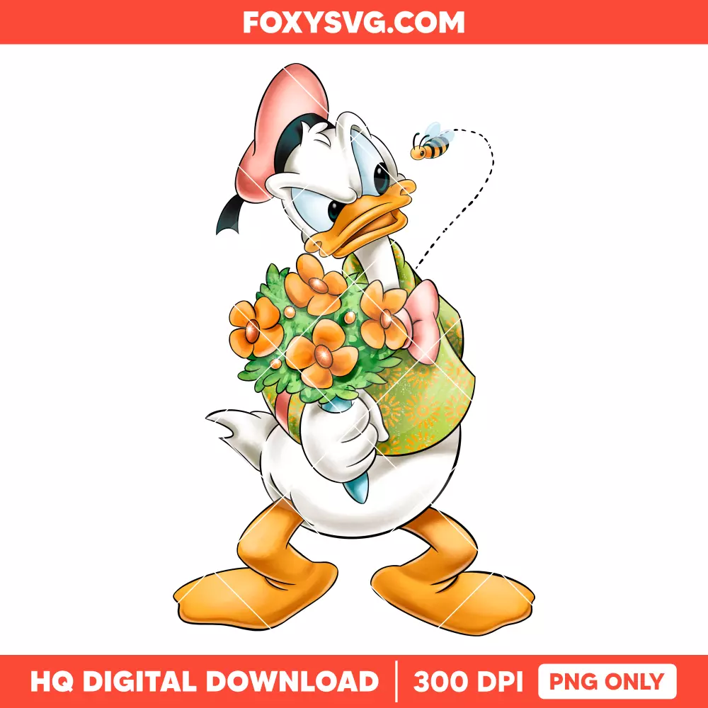 Donald Duck Birthday PNG, Happy Birthday PNG, Disney PNG, Sublimation PNG
