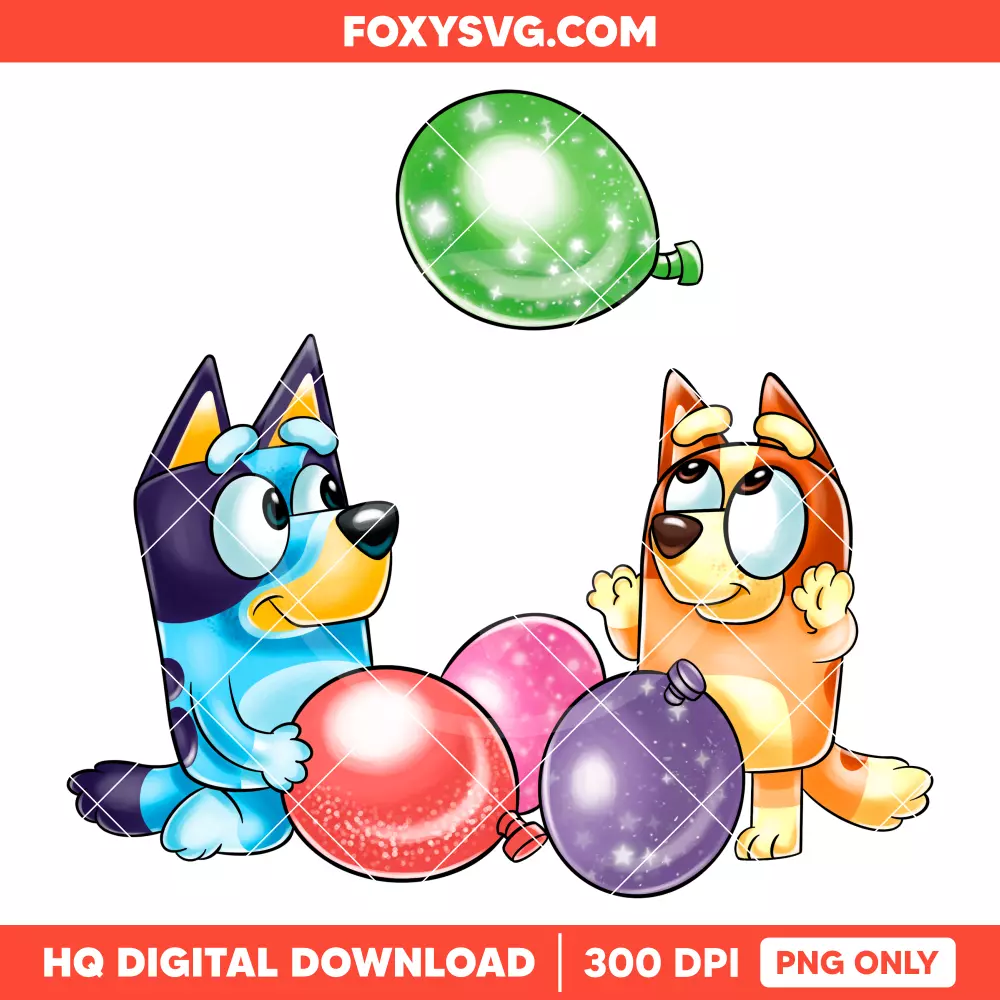 Bluey, Bingo & Friends PNG, Bluey Dog Family PNG, Disney PNG, Sublimation PNG