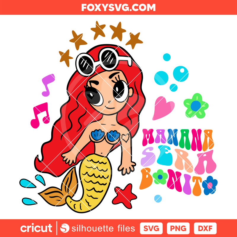 Karol G Sirena Svg, Manana Sera Bonito Svg, La Bichota Svg, Cricut, Silhouette SVG Cut File