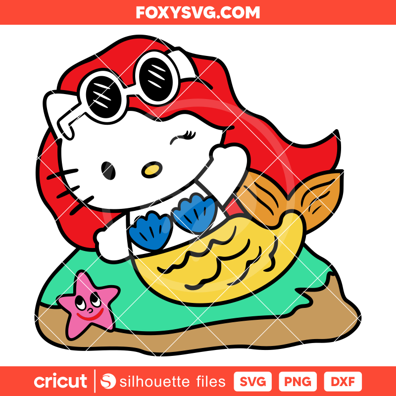Manana Sera Bonito Hello Kitty Svg, Karol G Mermaid Svg, Bichota Svg, Cricut, Silhouette SVG