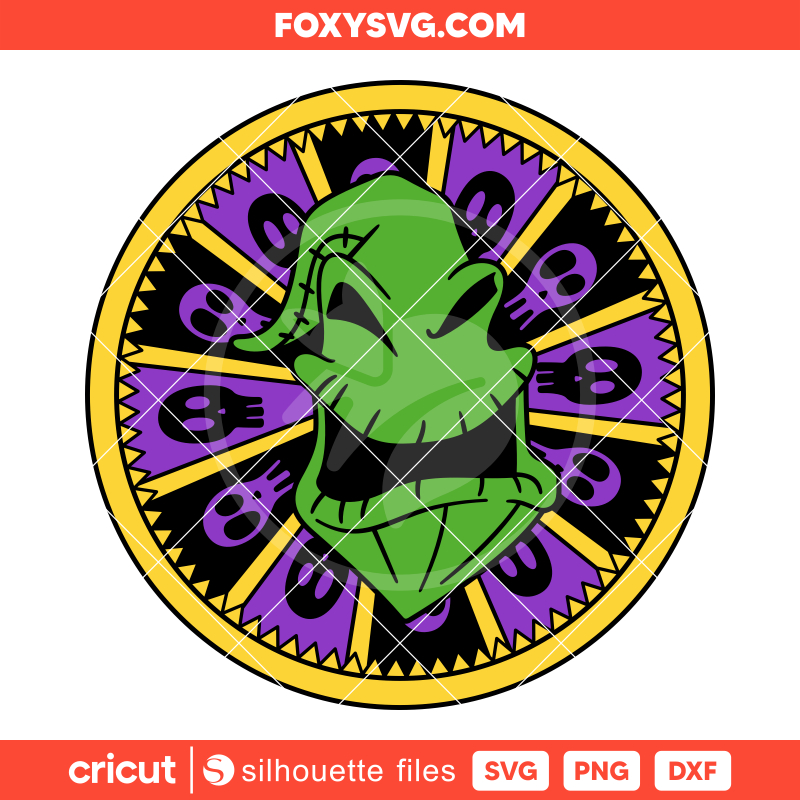 Oogie Boogie Roulette Svg, Nightmare Before Christmas Svg, Halloween Svg, Cricut, Silhouette SVG Cut File