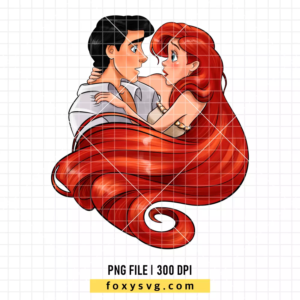 Ariel PNG, Little Mermaid PNG, Princess PNG, Disney PNG, Sublimation PNG