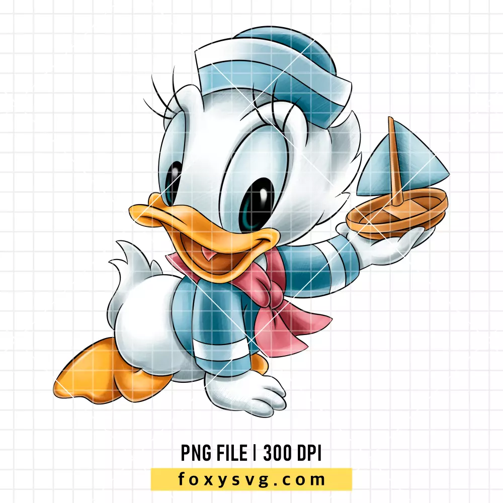 Baby Daisy Duck Family Cruise PNG, Sailor PNG, Disney PNG, Sublimation PNG