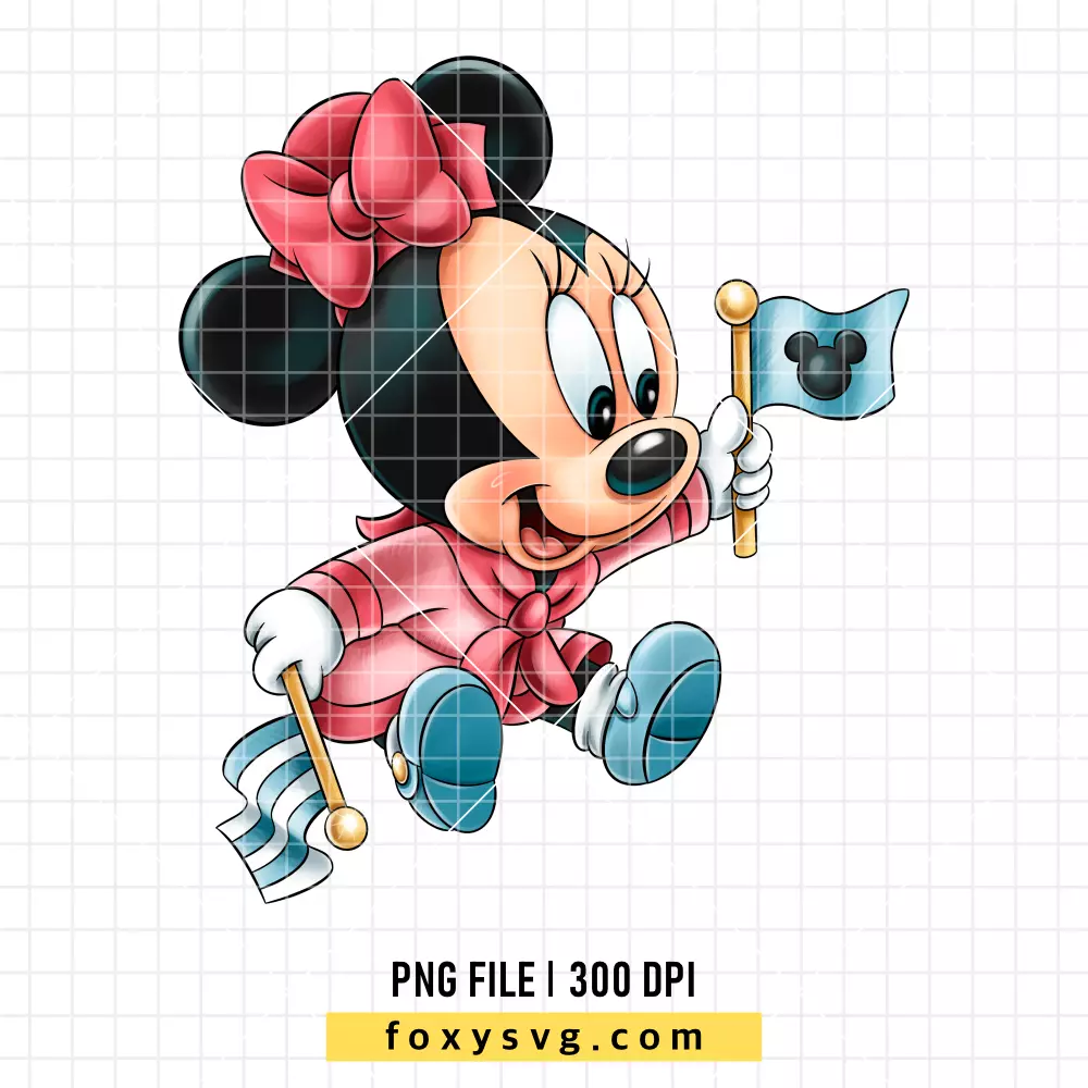 Baby Minnie Mouse Family Cruise PNG, Sailor PNG, Disney PNG, Sublimation PNG