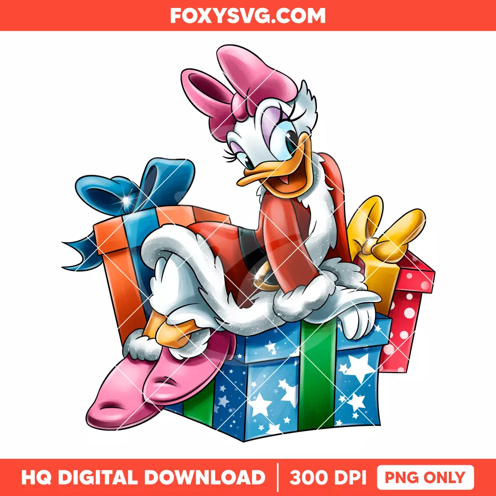 Daisy Christmas PNG, Merry Christmas PNG, Disney PNG, Sublimation PNG