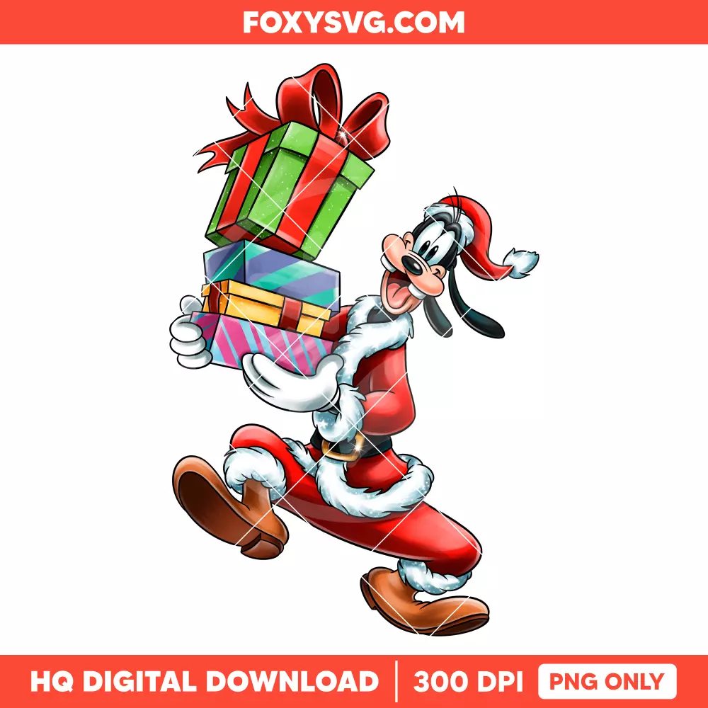 Goofy Christmas PNG, Merry Christmas PNG, Disney PNG, Sublimation PNG