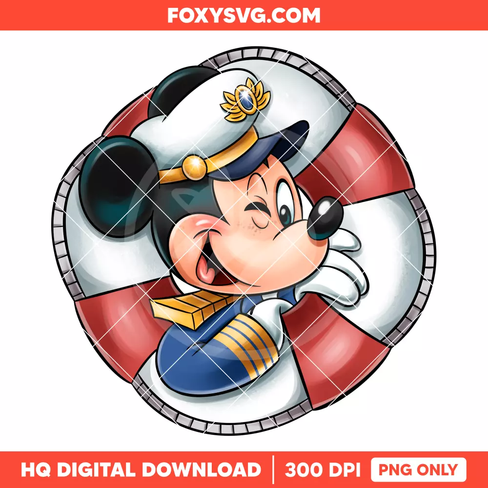 Mickey Mouse Family Cruise PNG, Sailor PNG, Disney PNG, Sublimation PNG