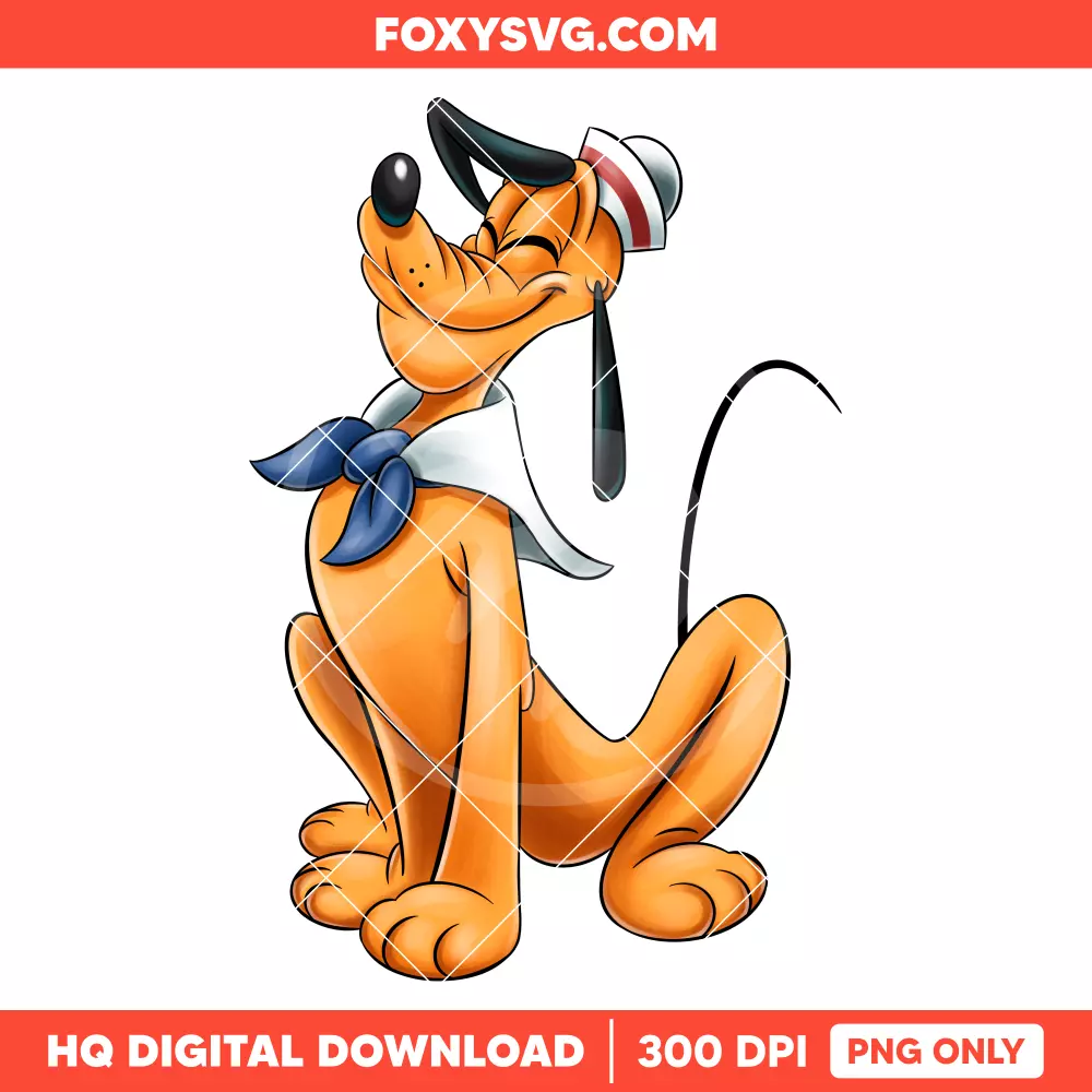 Family Cruise Pluto PNG, Sailor PNG, Disney PNG, Sublimation PNG