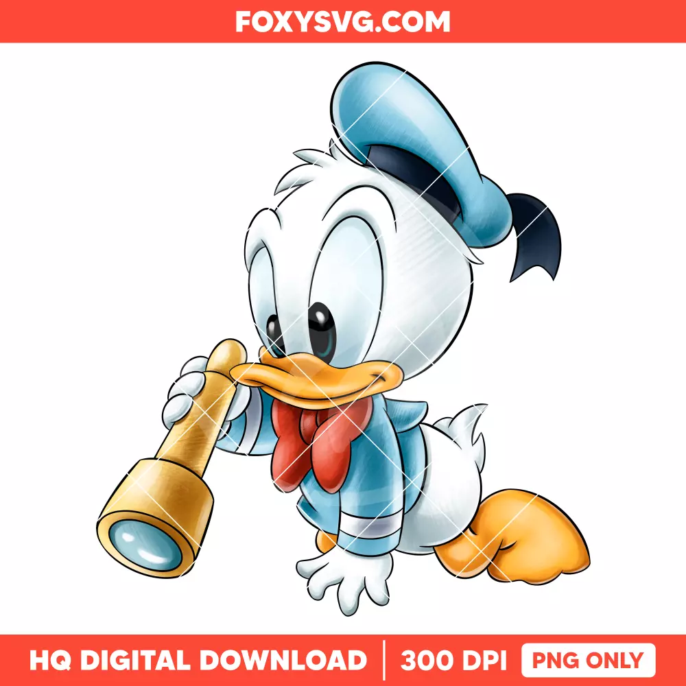 Baby Donald Duck Family Cruise PNG, Sailor PNG, Disney PNG, Sublimation PNG