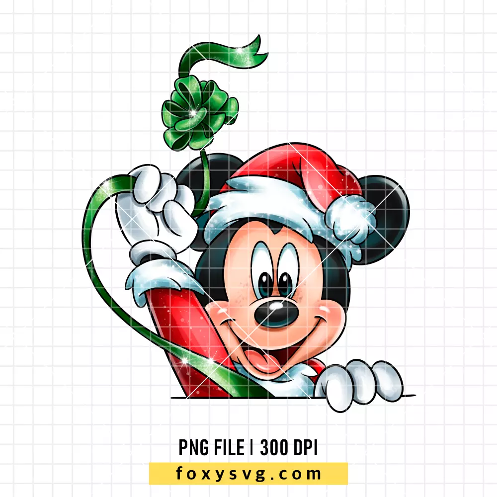 Mickey Christmas PNG, Christmas PNG, Disney PNG, Sublimation PNG