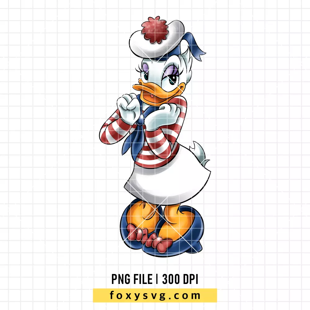 Family Cruise Daisy Duck PNG, Sailor PNG, Disney PNG, Sublimation PNG