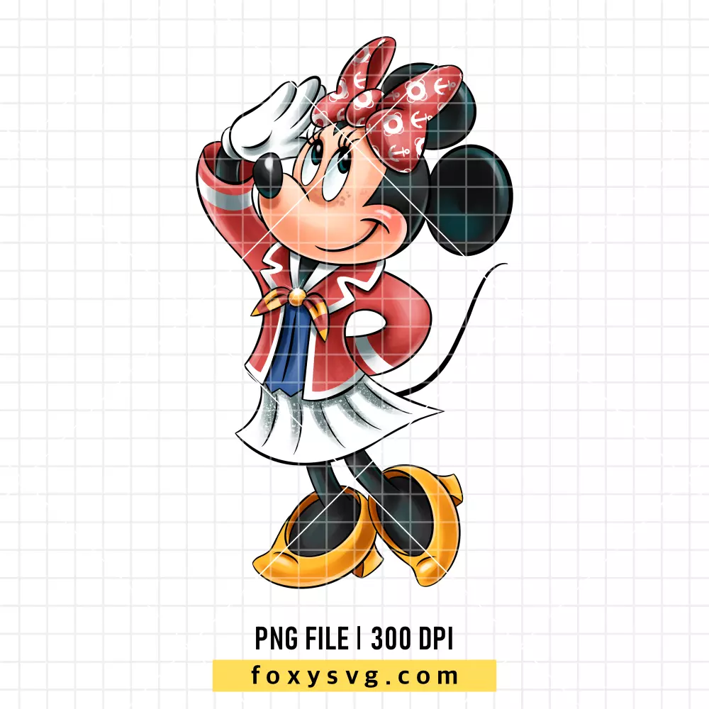 Family Cruise Minnie Mouse PNG, Sailor PNG, Disney PNG, Sublimation PNG