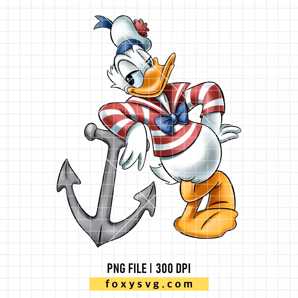 Family Cruise Donald Duck PNG, Sailor PNG, Disney PNG, Sublimation PNG