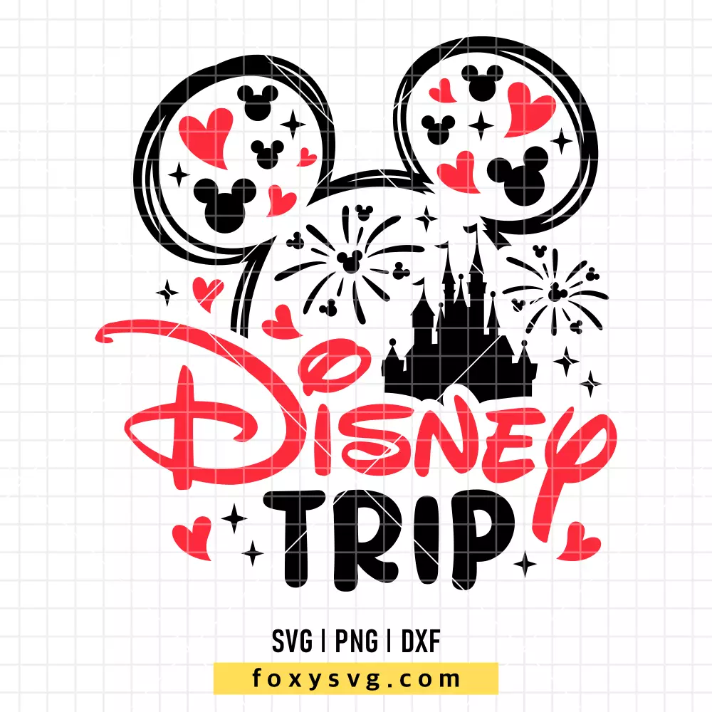 Disney Trip Mickey SVG, PNG | Disney SVG Cut File for Cricut & Silhouette