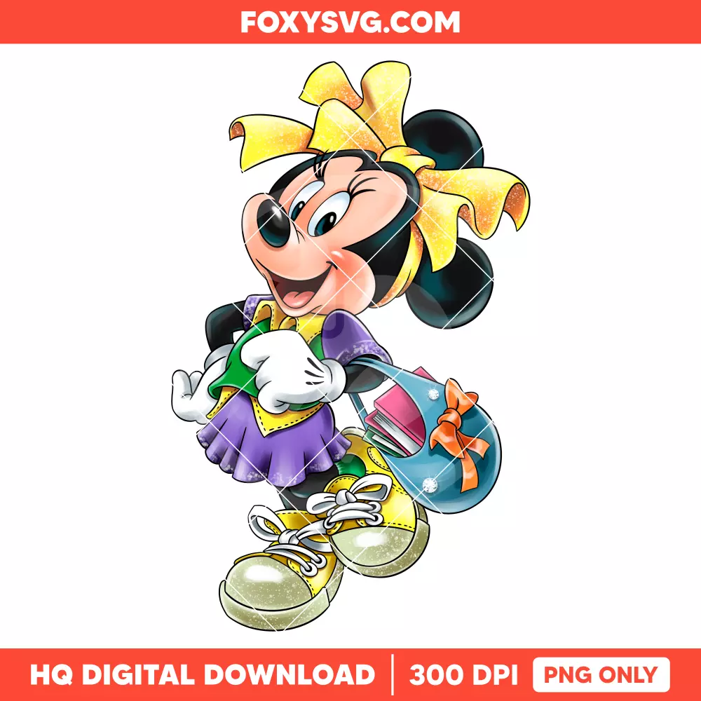 Minnie Mouse Summer PNG, Mickey & Friends PNG, Disney PNG, Sublimation PNG