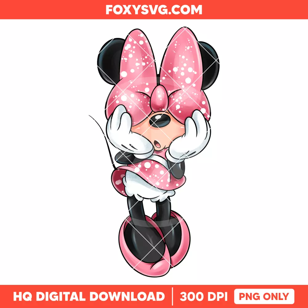 Minnie Mouse PNG, Mickey & Friends PNG, Disney PNG, Sublimation PNG