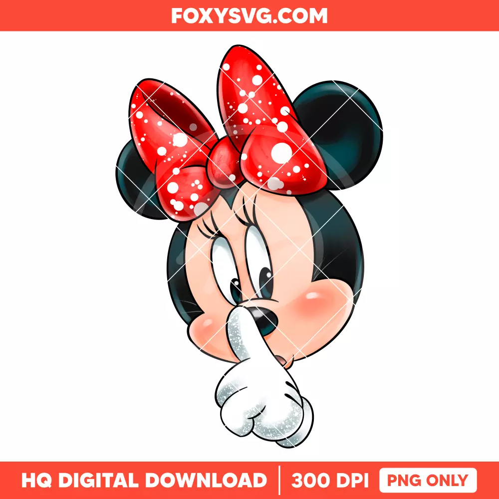 Minnie Mouse PNG, Mickey & Friends PNG, Disney PNG, Sublimation PNG