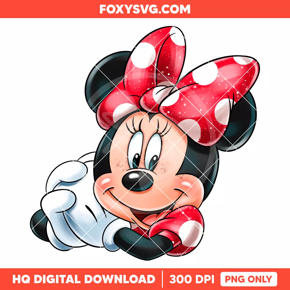 Minnie Mouse PNG, Mickey & Friends PNG, Disney PNG, Sublimation PNG