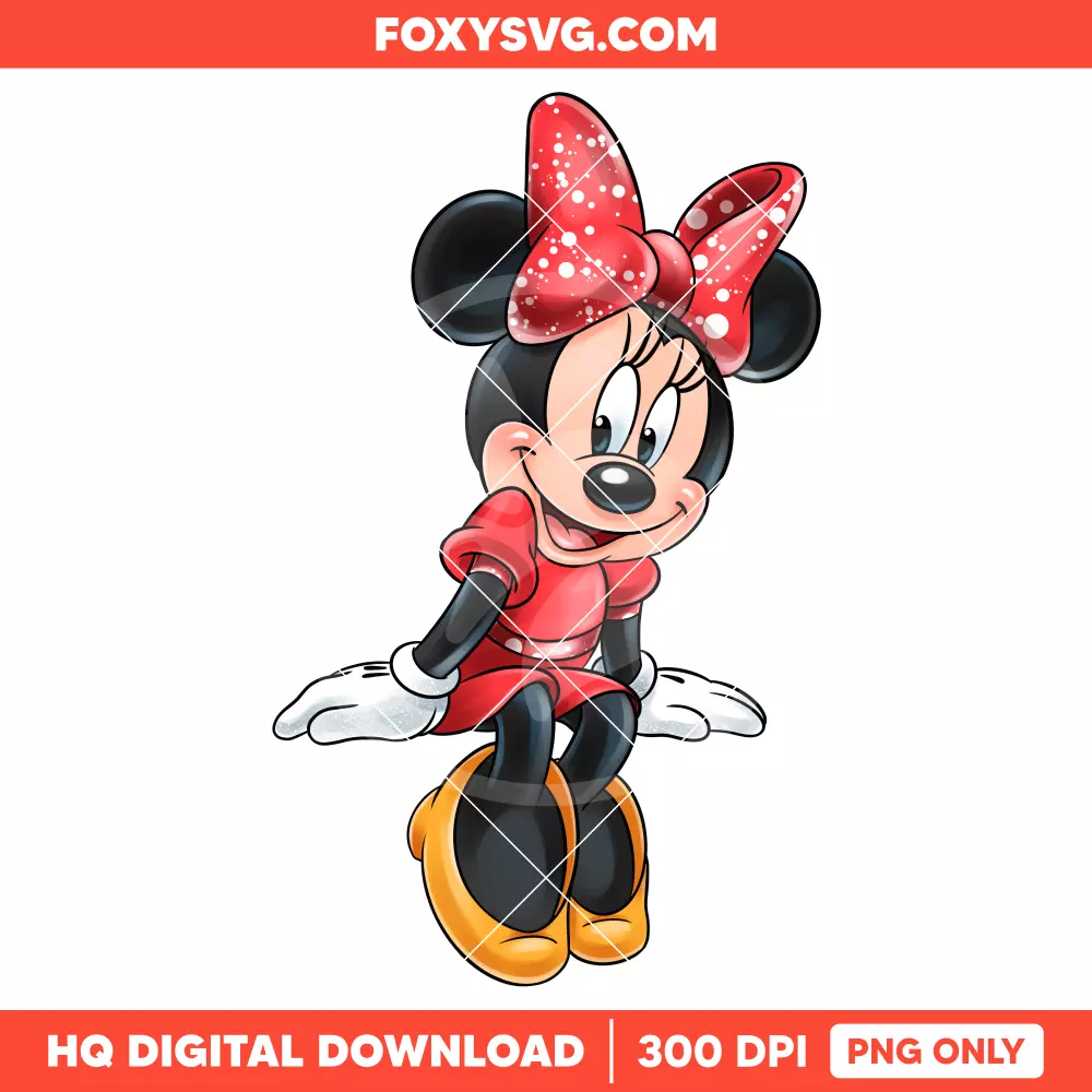 Minnie Mouse PNG, Mickey & Friends PNG, Disney PNG, Sublimation PNG
