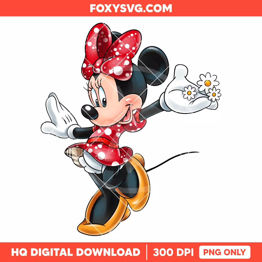 Minnie Mouse PNG, Mickey & Friends PNG, Disney PNG, Sublimation PNG