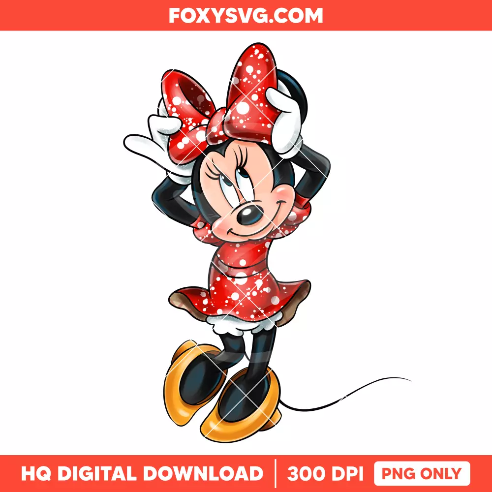Minnie Mouse PNG, Mickey & Friends PNG, Disney PNG, Sublimation PNG