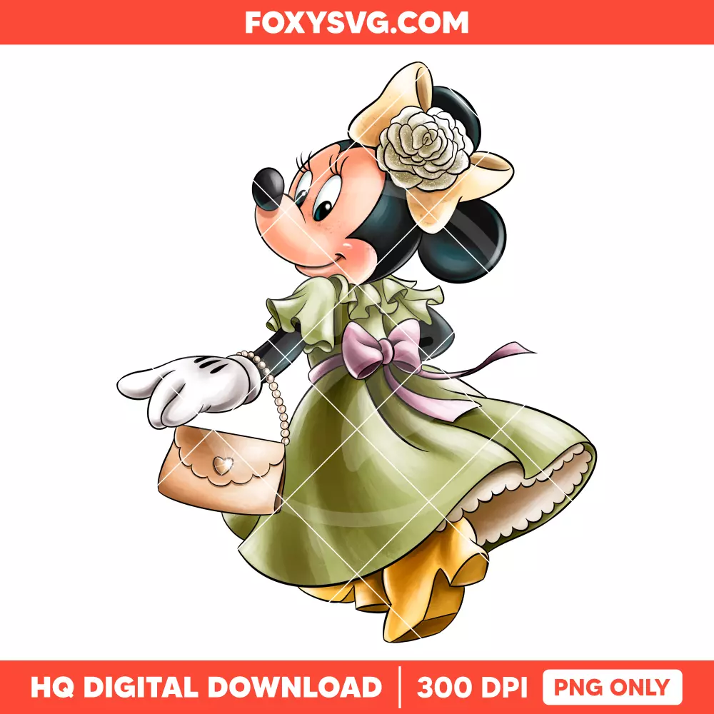 Minnie Princess PNG, Mickey & Friends PNG, Disney PNG, Sublimation PNG