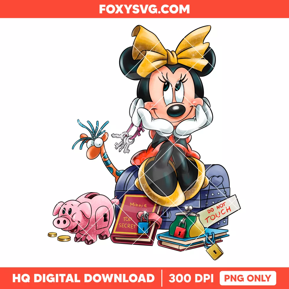 Minnie Teenager PNG, Mickey & Friends PNG, Disney PNG, Sublimation PNG