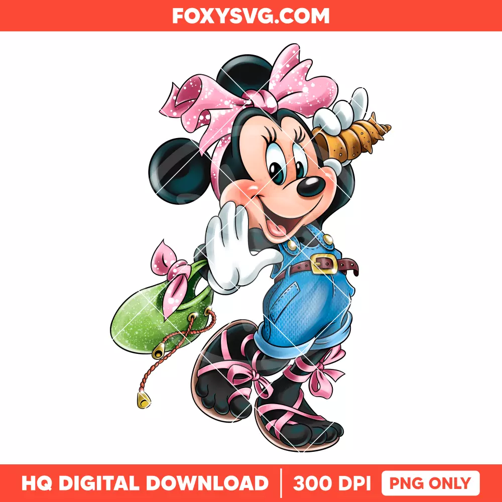 Minnie Mouse Summer PNG, Mickey & Friends PNG, Disney PNG, Sublimation PNG