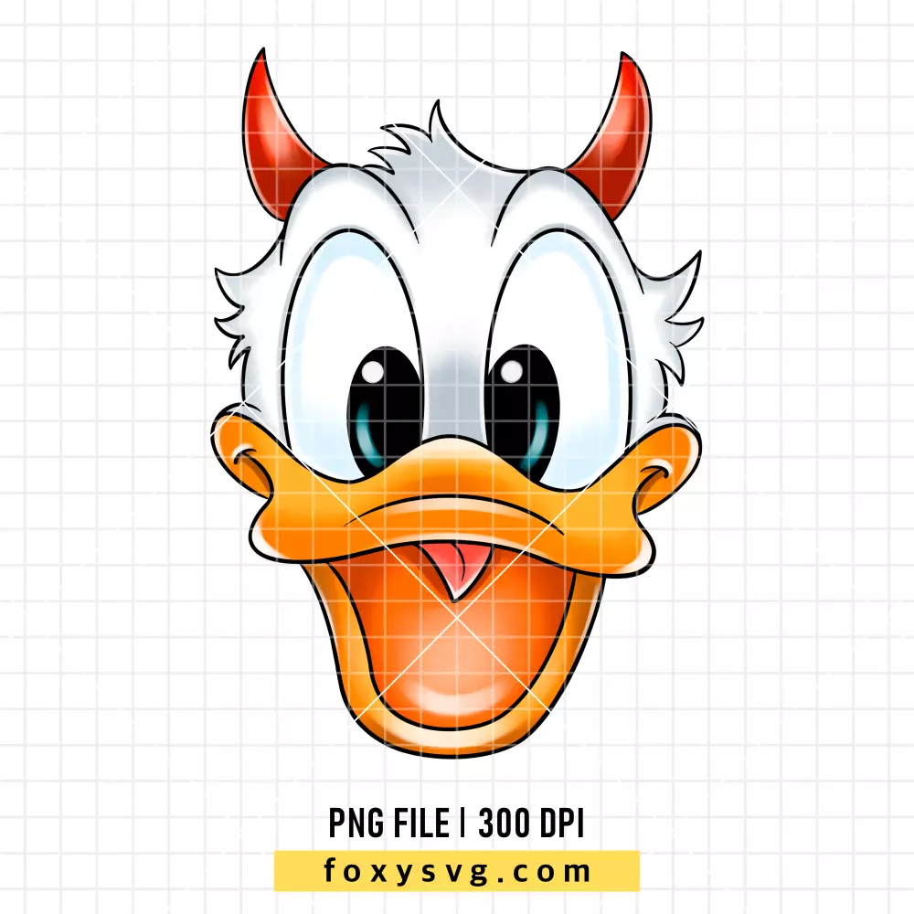 Donald Duck Halloween PNG, Halloween PNG, Disney PNG, Sublimation PNG