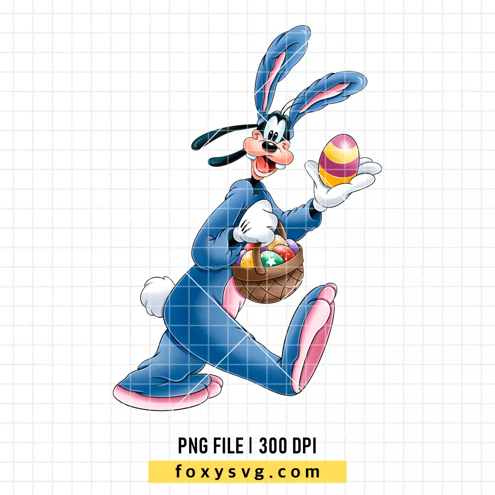 Goofy Easter PNG, Happy Easter PNG, Disney PNG, Sublimation PNG