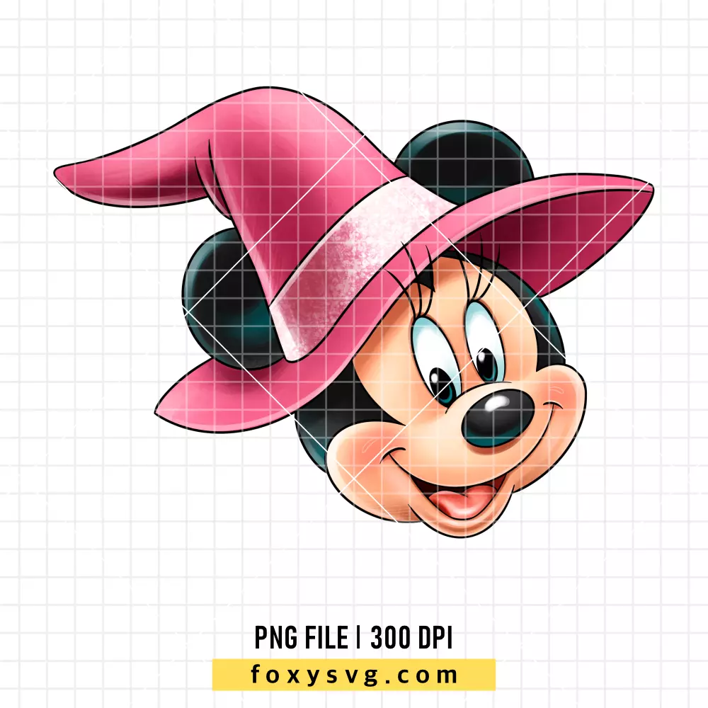 Halloween Minnie Mouse PNG, Halloween PNG, Disney PNG, Sublimation PNG