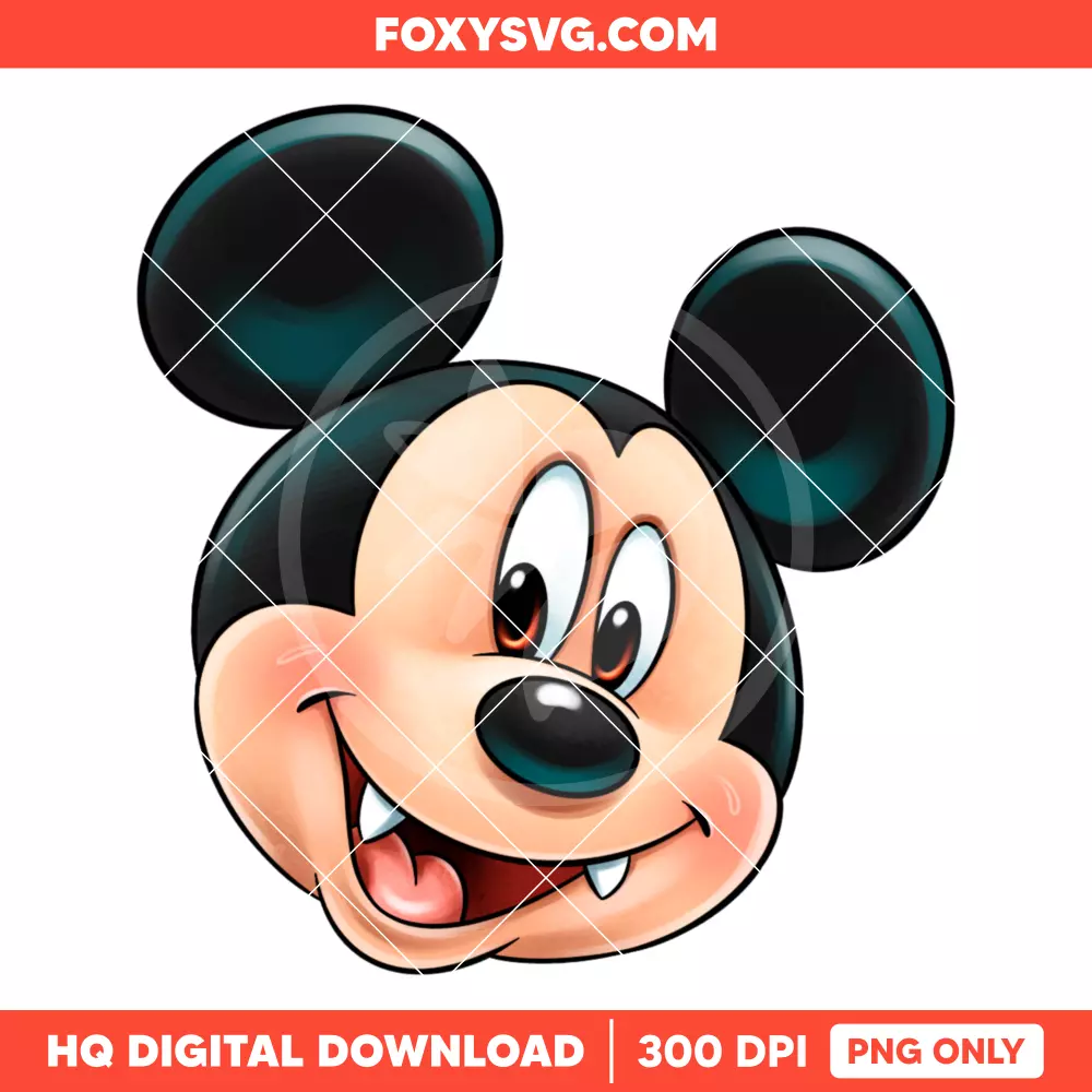 Halloween Mickey Mouse PNG, Happy Halloween PNG, Disney PNG, Sublimation PNG