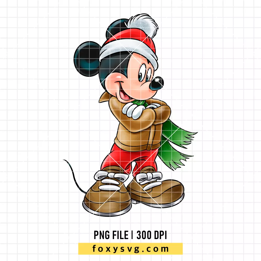 Mickey Christmas PNG, Christmas PNG, Disney PNG, Sublimation PNG