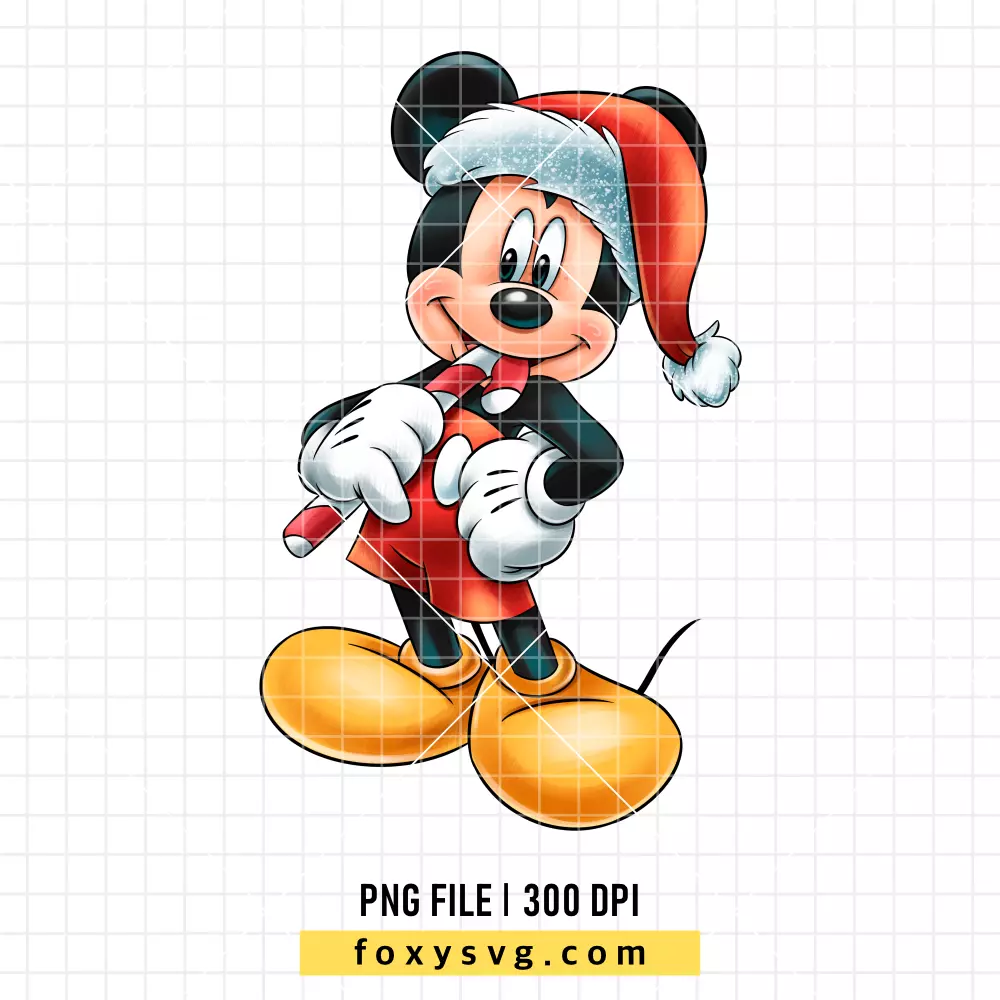 Mickey Mouse Christmas PNG, Christmas PNG, Disney PNG, Sublimation PNG