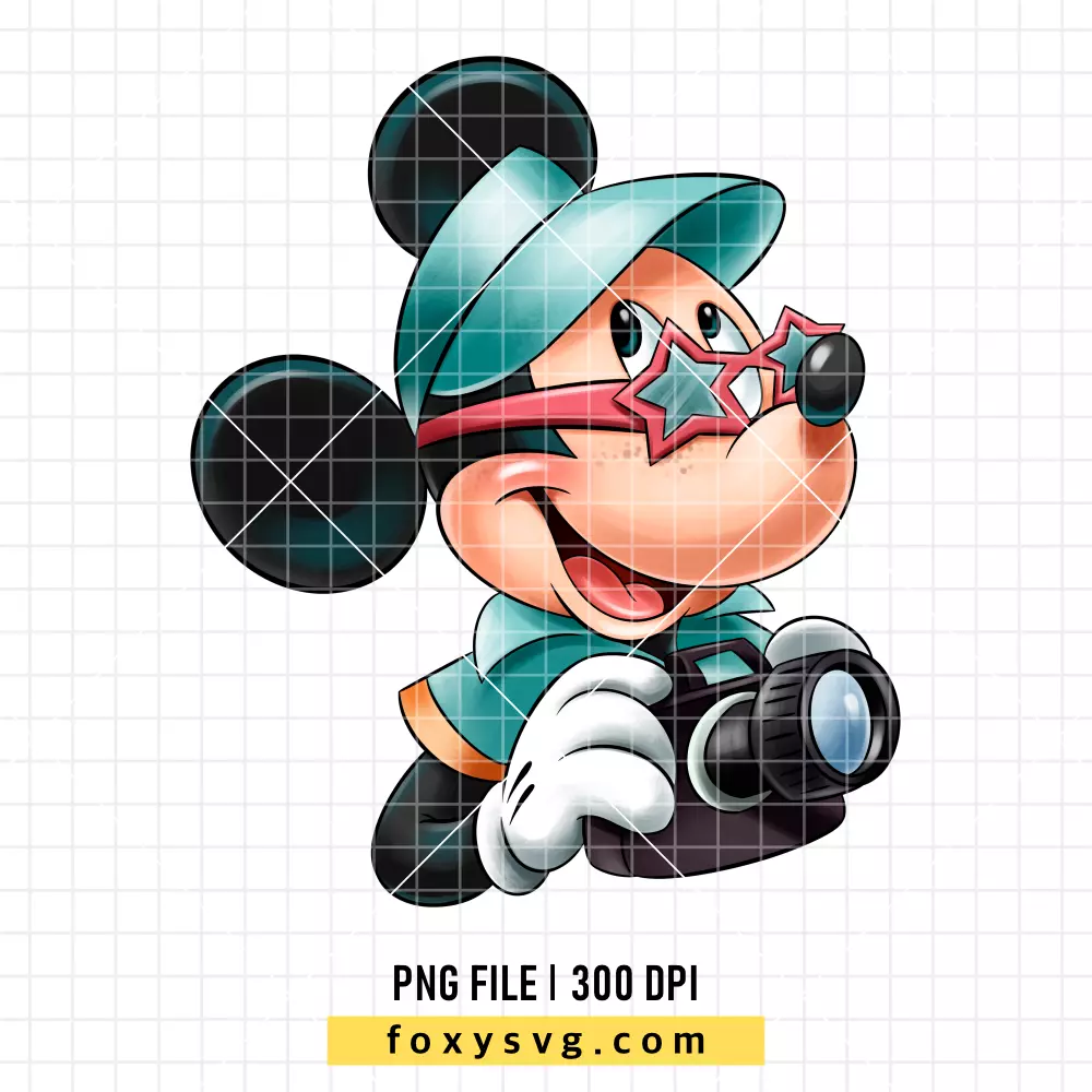 Mickey Mouse Vacation PNG, Mickey & Friends PNG, Disney PNG, Sublimation PNG