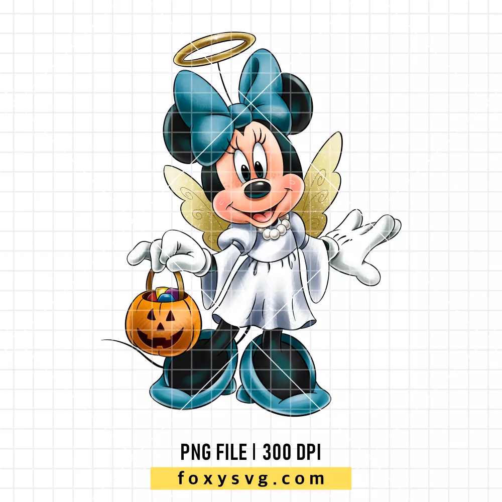 Minnie Mouse Halloween Costume PNG, Halloween PNG, Disney PNG, Sublimation PNG