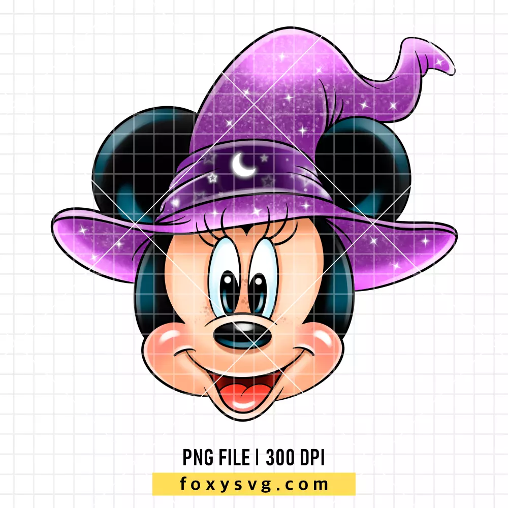 Minnie Mouse Halloween PNG, Halloween PNG, Disney PNG, Sublimation PNG