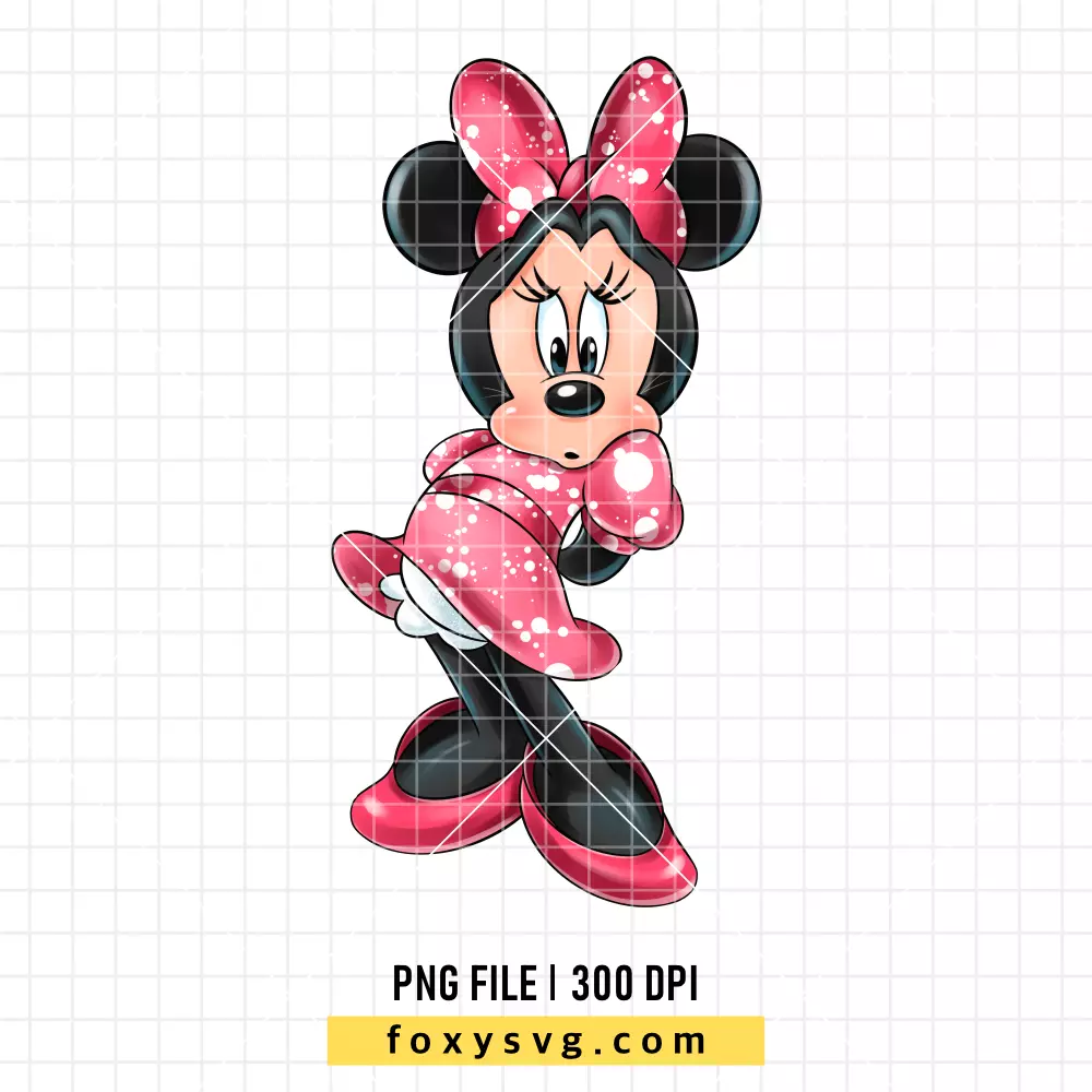 Minnie Mouse PNG, Mickey & Friends PNG, Disney PNG, Sublimation PNG