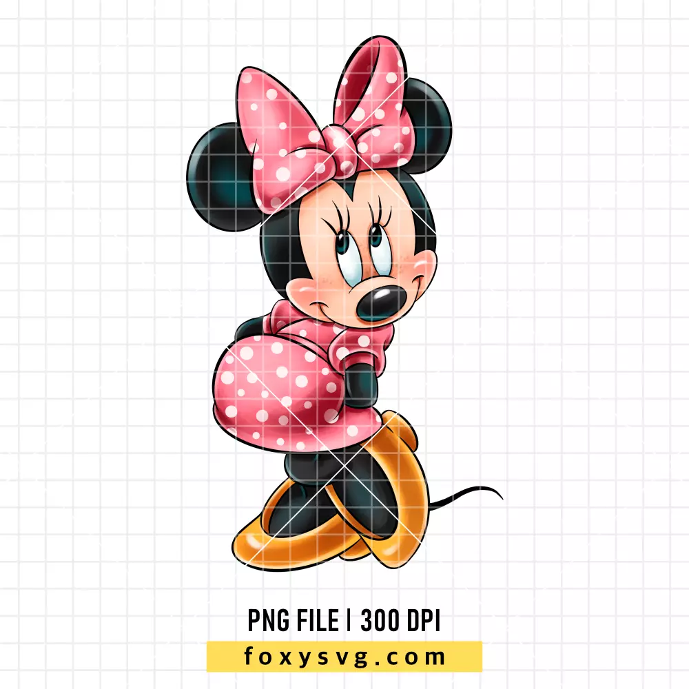 Cute Minnie PNG, Mickey & Friends PNG, Disney PNG, Sublimation PNG