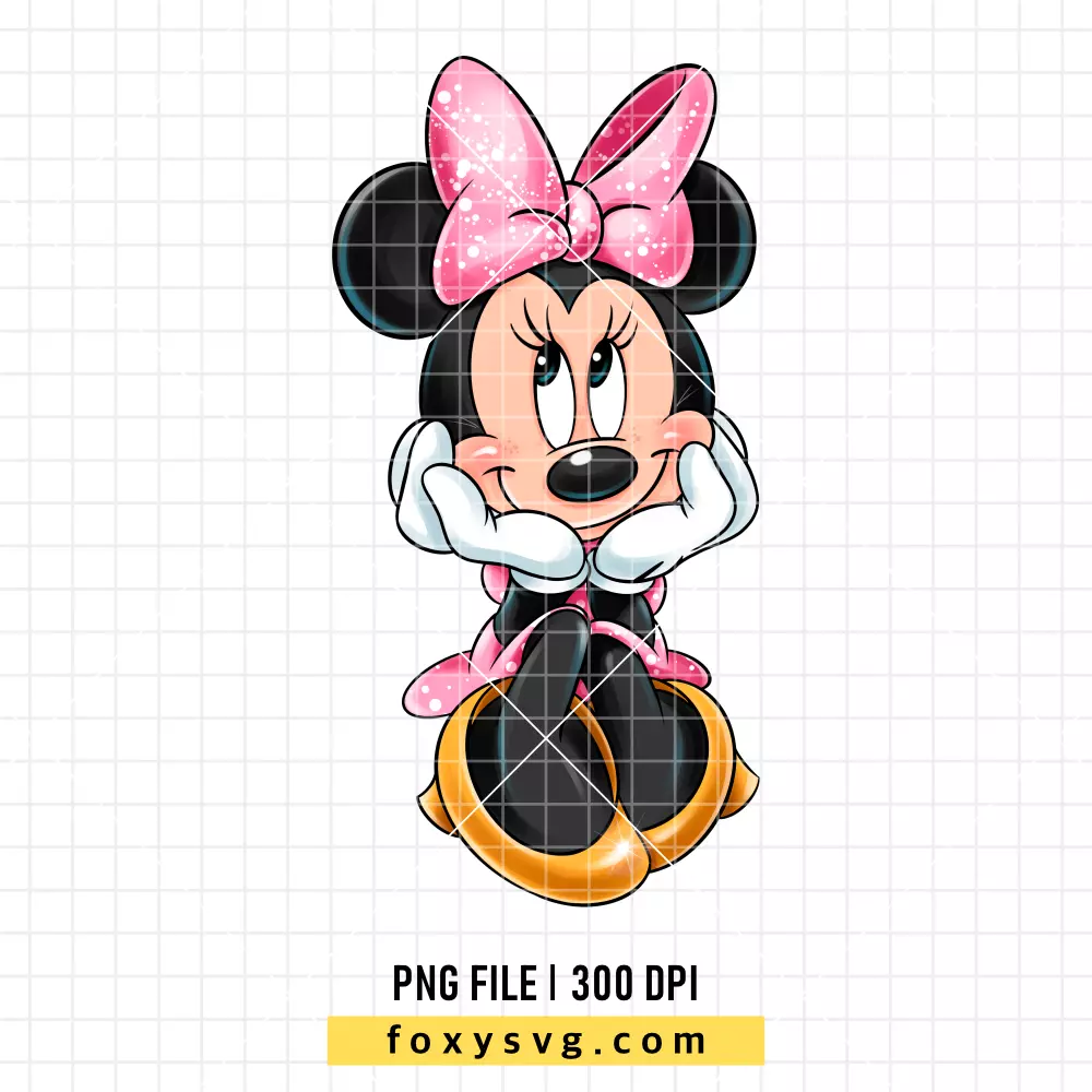 Minnie Mouse PNG, Mickey & Friends PNG, Disney PNG, Sublimation PNG
