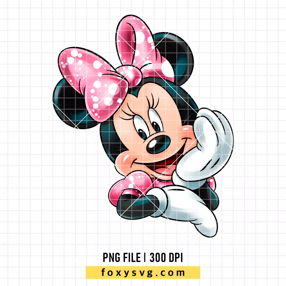 Minnie Mouse PNG, Mickey & Friends PNG, Disney PNG, Sublimation PNG