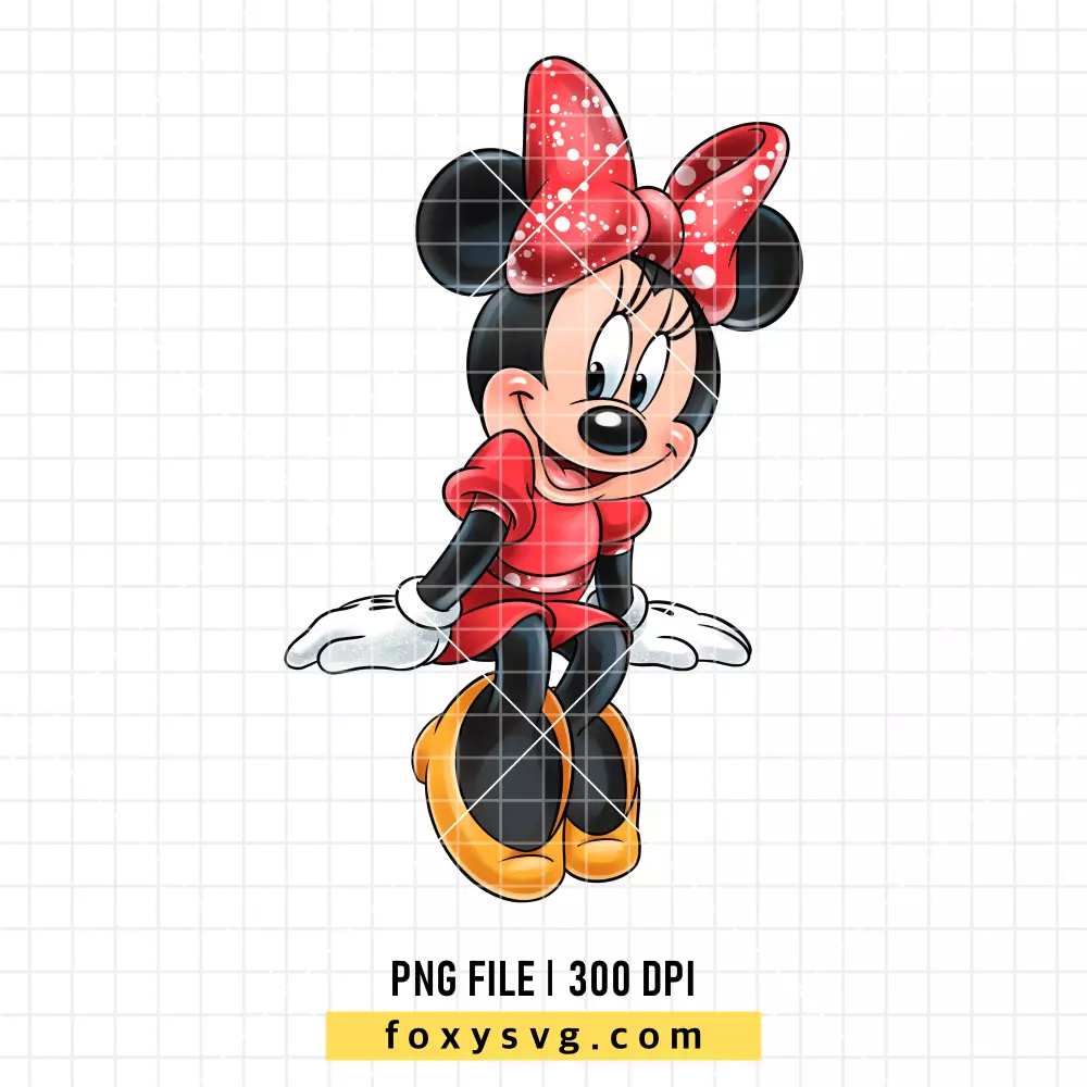 Minnie Mouse PNG, Mickey & Friends PNG, Disney PNG, Sublimation PNG