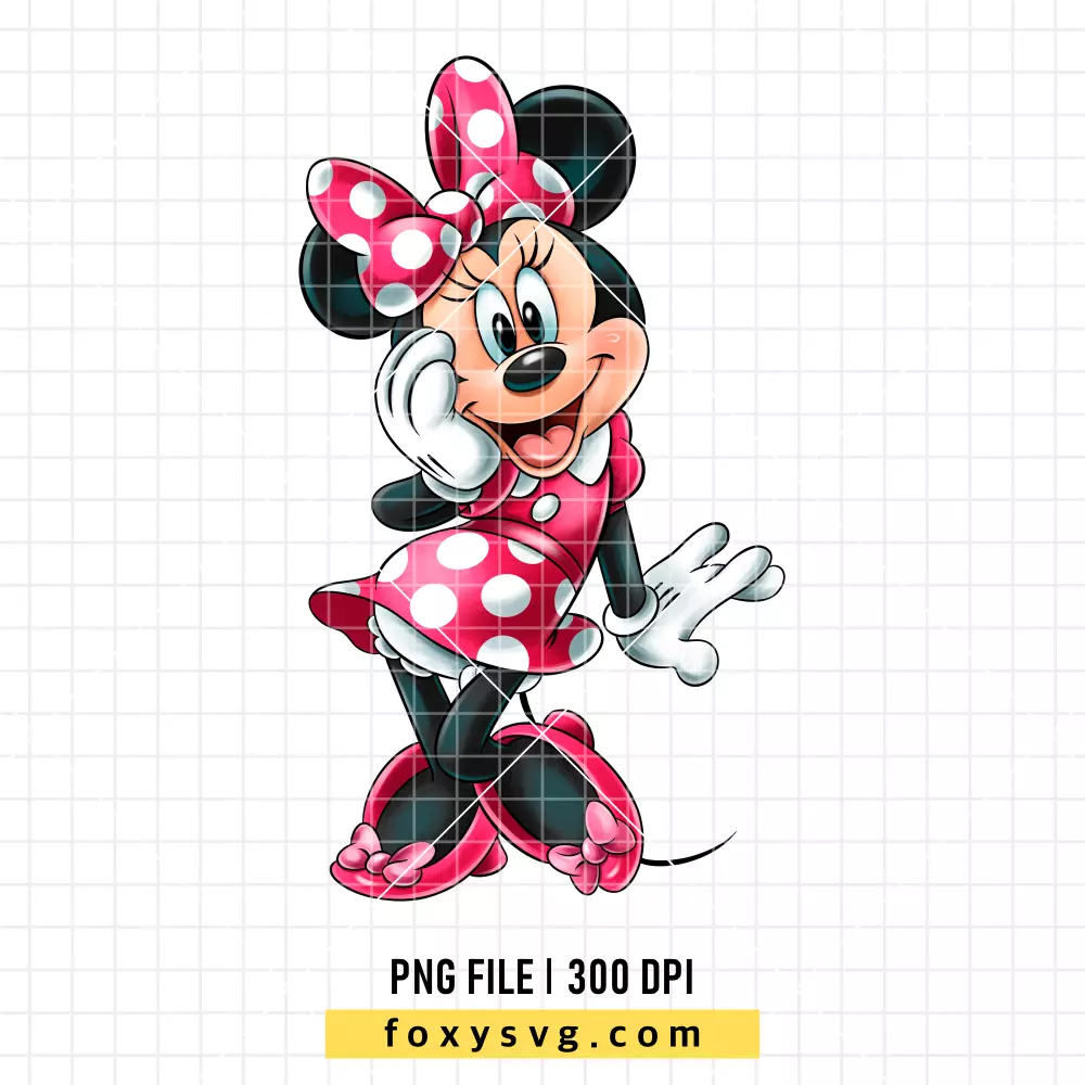 Minnie  Mouse PNG, Mickey & Friends PNG, Disney PNG, Sublimation PNG
