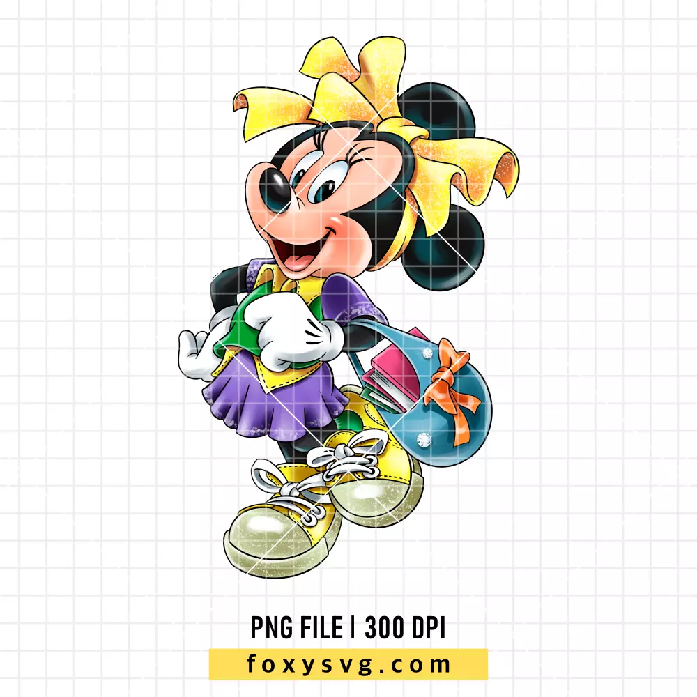 Minnie Mouse Summer PNG, Mickey & Friends PNG, Disney PNG, Sublimation PNG