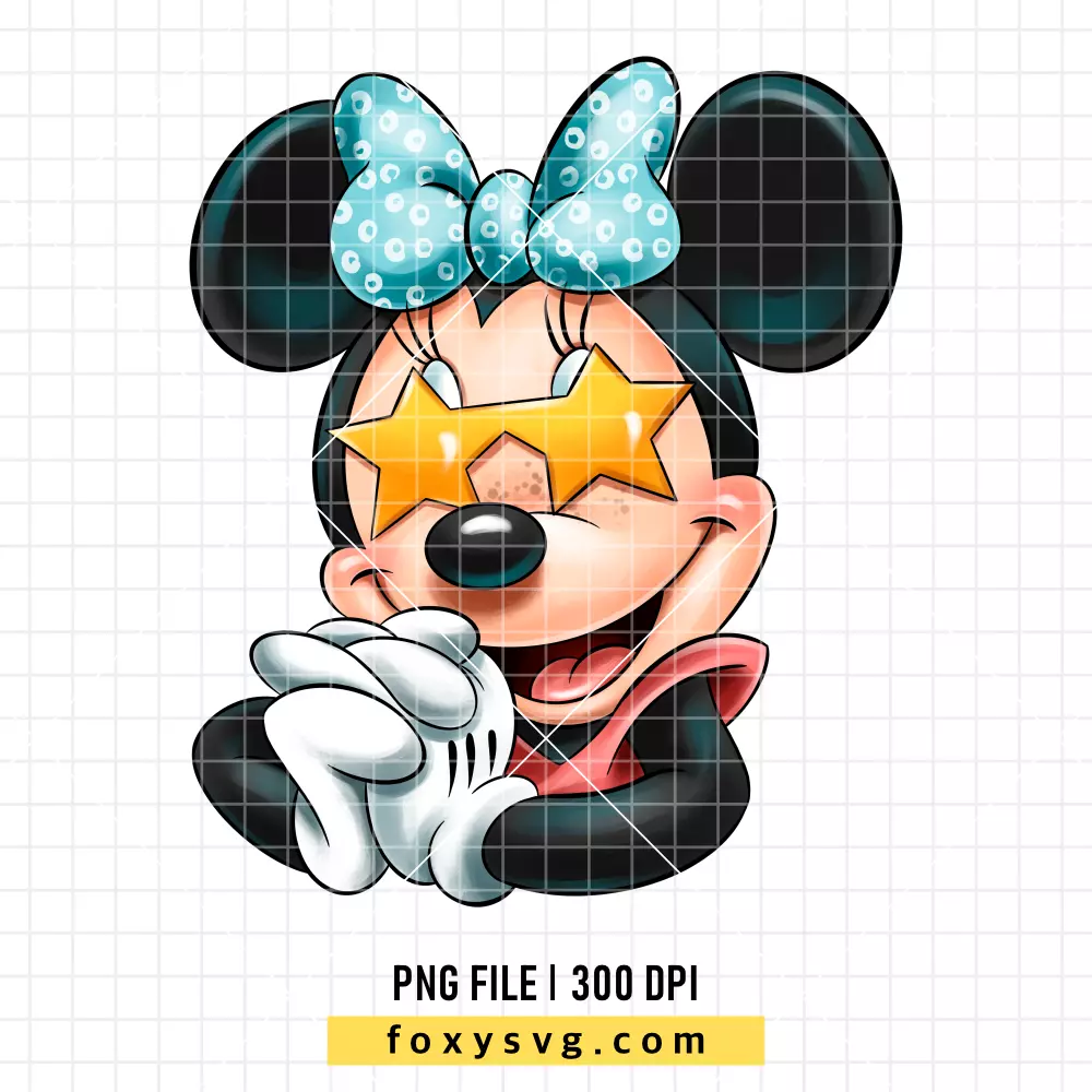 Minnie Mouse Sunglasses PNG, Mickey & Friends PNG, Disney PNG, Sublimation PNG