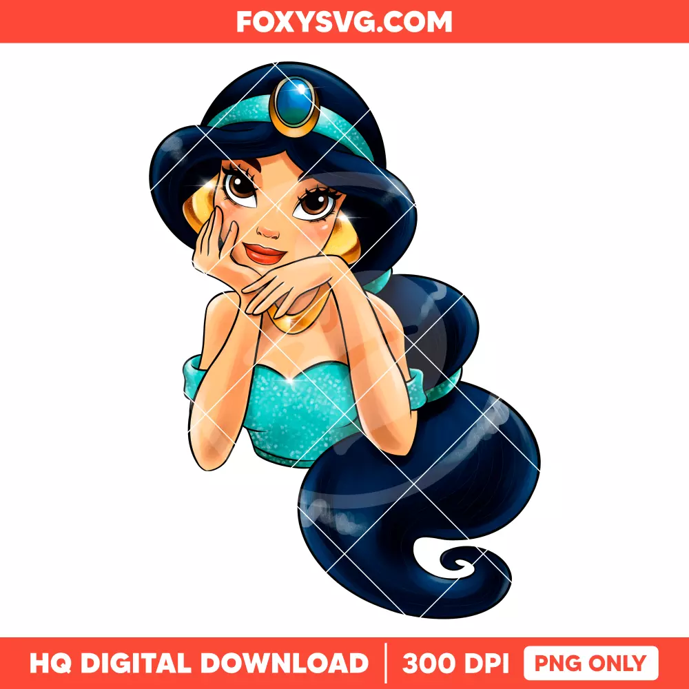 Jasmine PNG, Princess PNG, Disney PNG, Sublimation PNG
