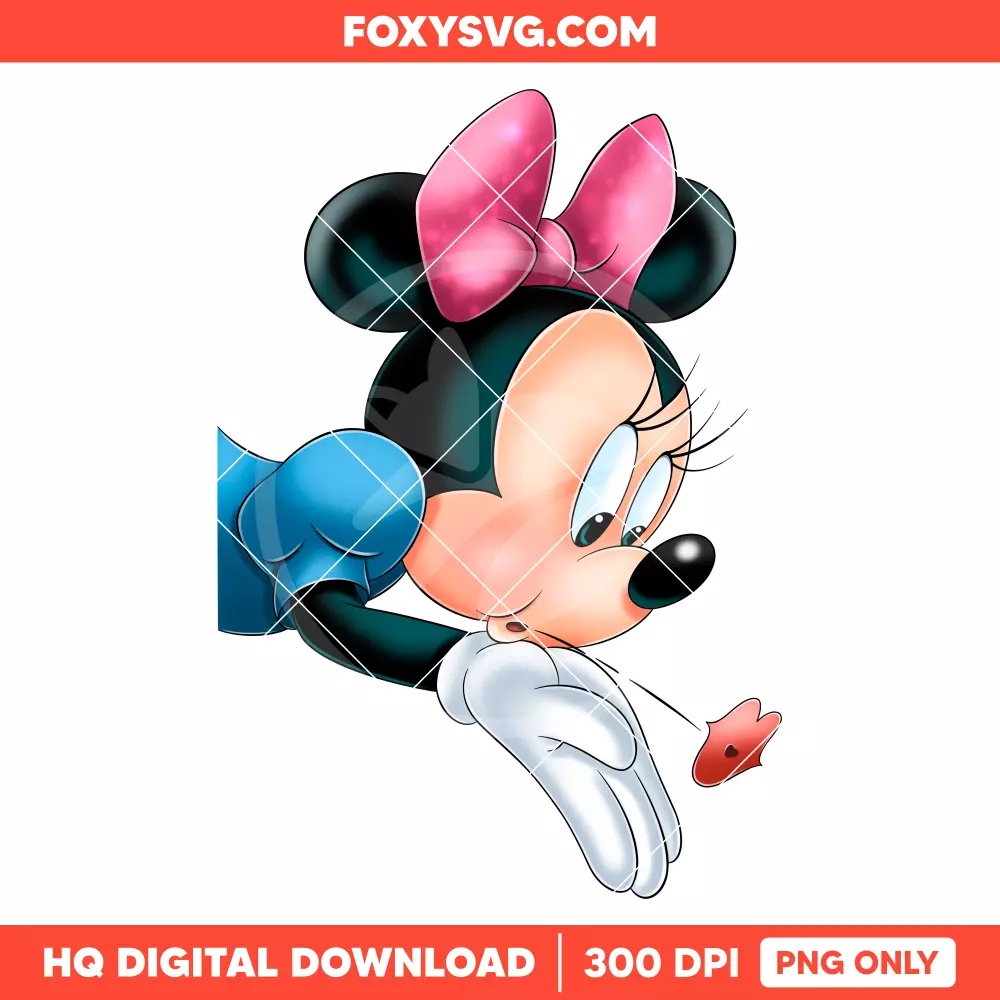 Minnie Valentine PNG, Happy Valentine’s Day PNG, Disney PNG, Sublimation PNG