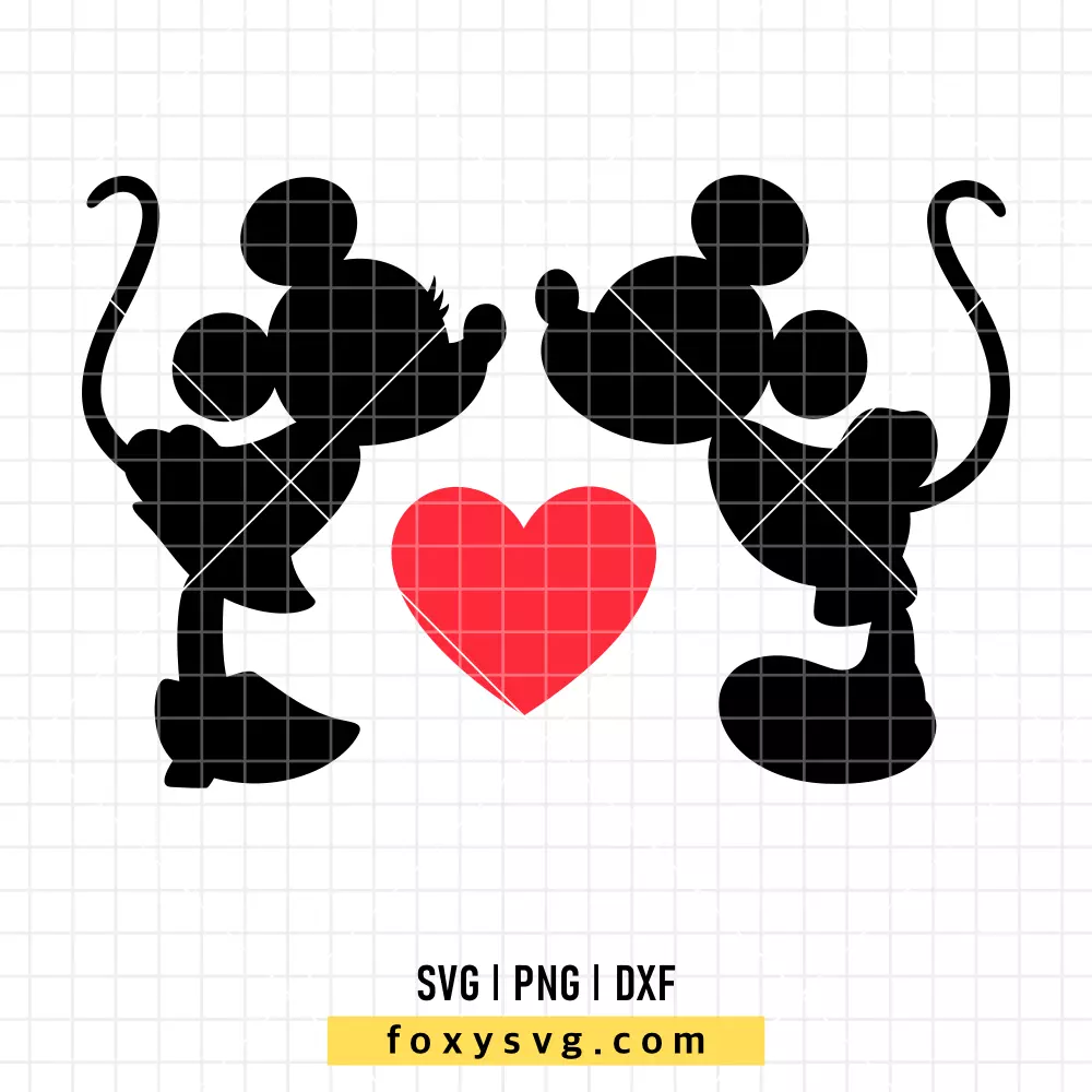 Mickey and Minnie Magic Love SVG, PNG | Disney SVG Cut File for Cricut & Silhouette