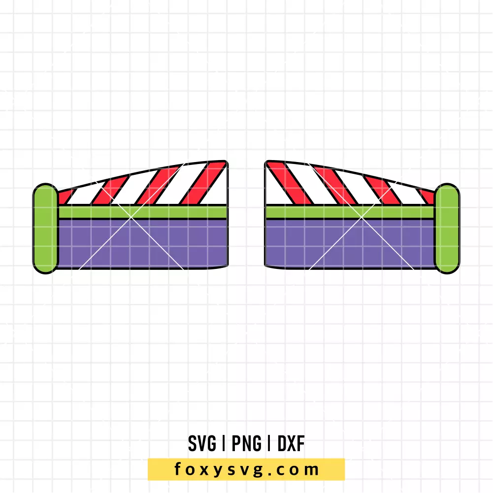Buzz Lightyear Wings SVG, PNG | Disney SVG Cut File for Cricut & Silhouette